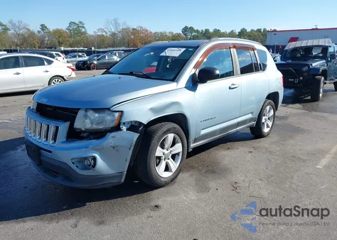 2013 Jeep Compass Latitude from USA, damaged, VIN 1C4NJCEB3DD102373